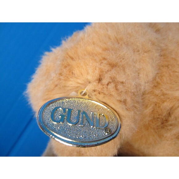 Gund Muttsy Puppy Dog Plush 14” Sueded Paws Plush Vtg 1985 w/Plastic Tag - Picture 3 of 9